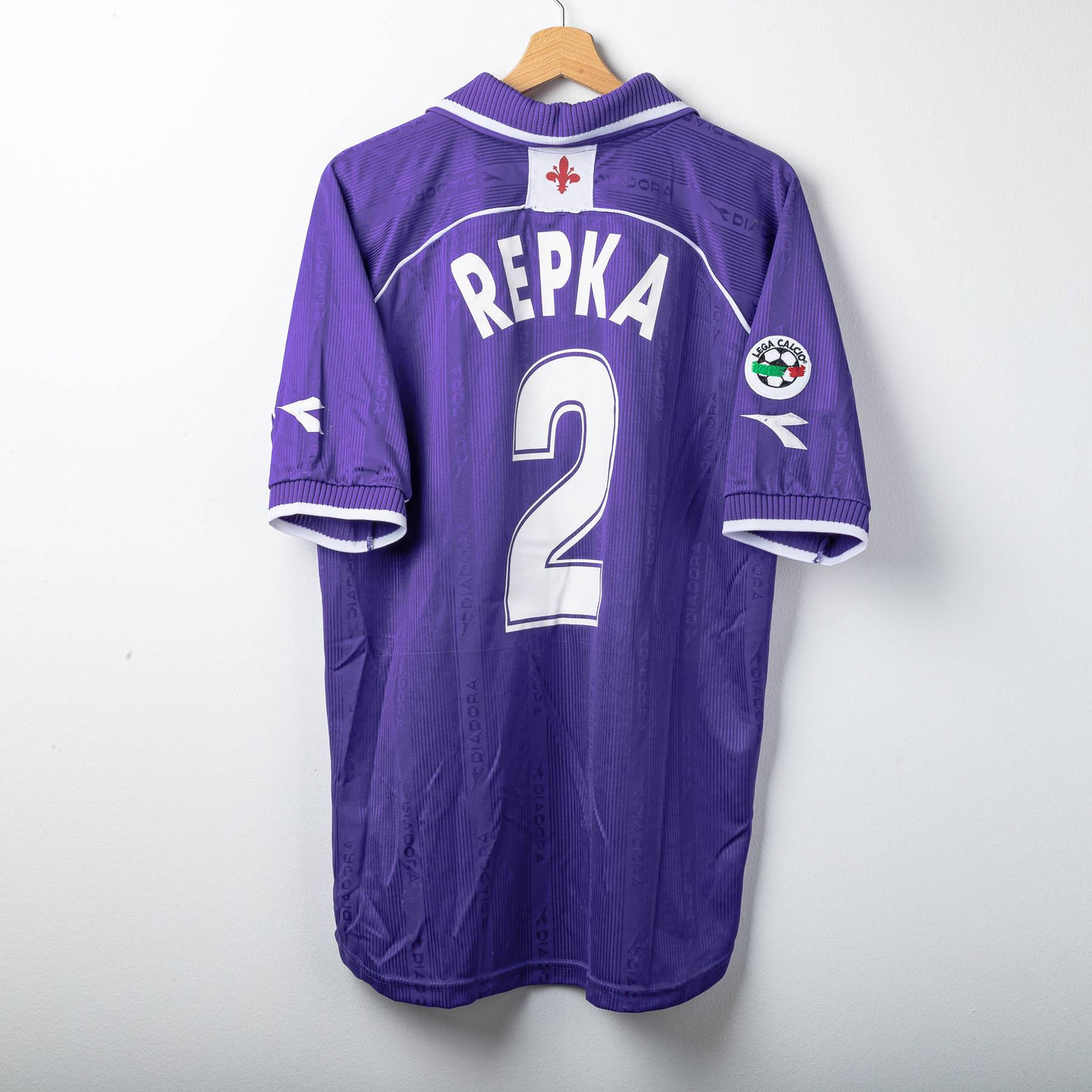 Maglia Home Fiorentina Diadora Repka 2 2000/2001