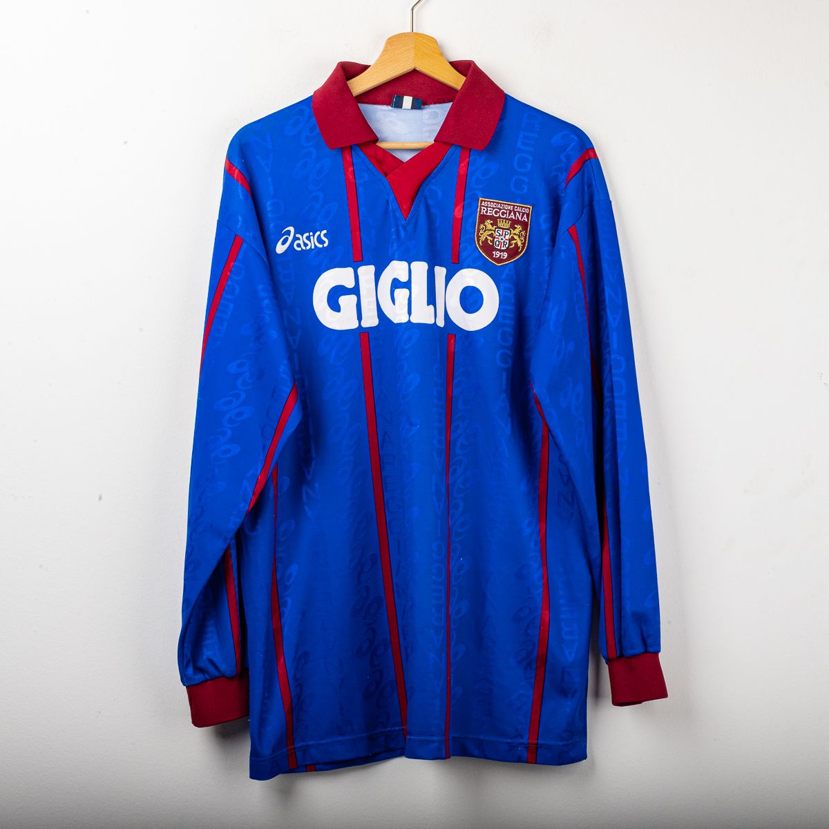 maglia Third reggiana asics Tovalieri 10 ml 1996/1997 76x57