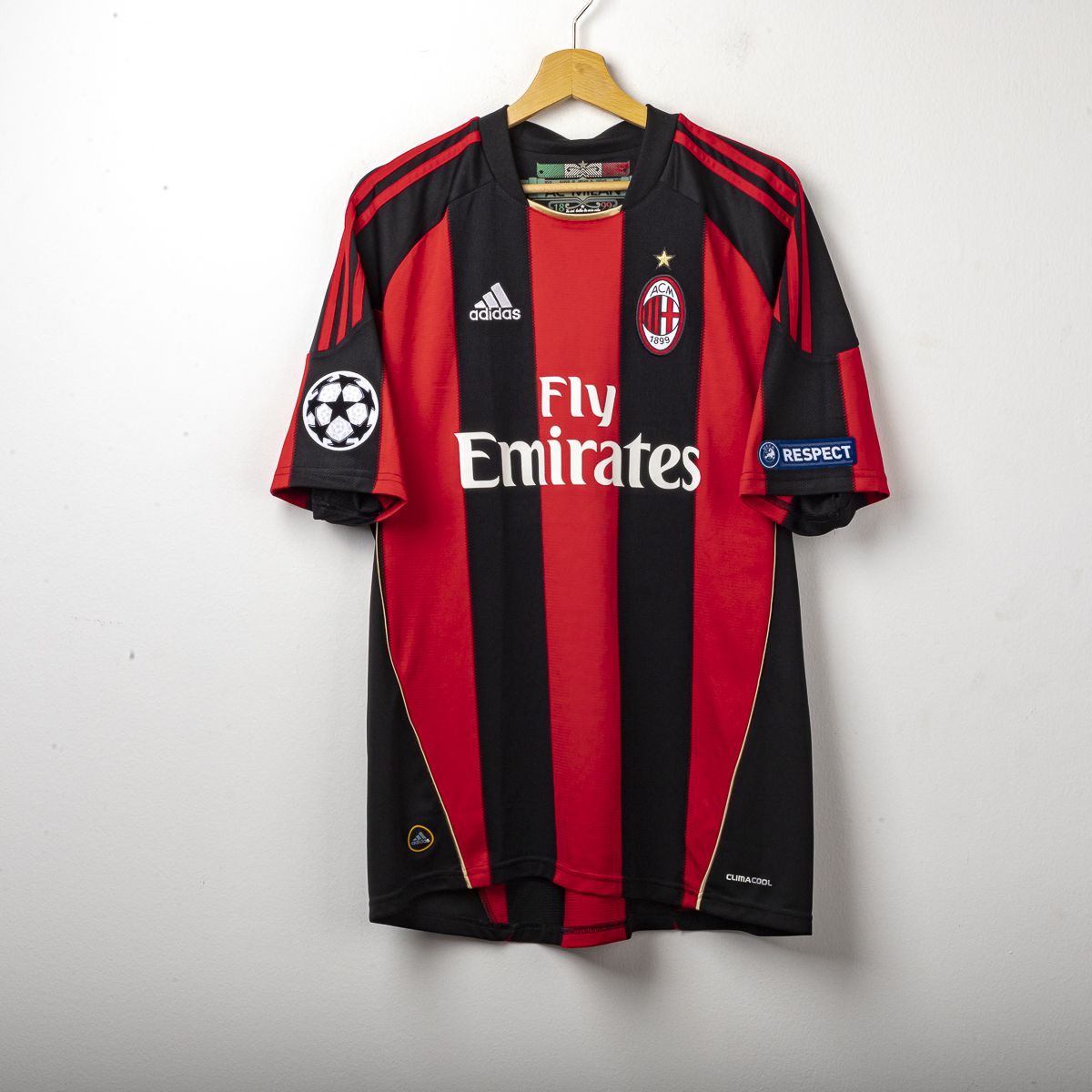 Maglia Ac Milan Adidas Ronaldinho n80 2010/2011