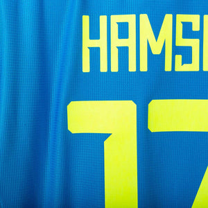 Maglia home uefa Ssc Napoli Kappa Hamsik 17 2018/2019