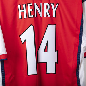 Maglia Home Arsenal Nike Henry 14 1999/2000
