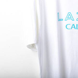 T-shirt anniversario Lazio Mizuno bianca