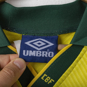 Maglia Home Umbro Brasile Ronaldinho n18 1996