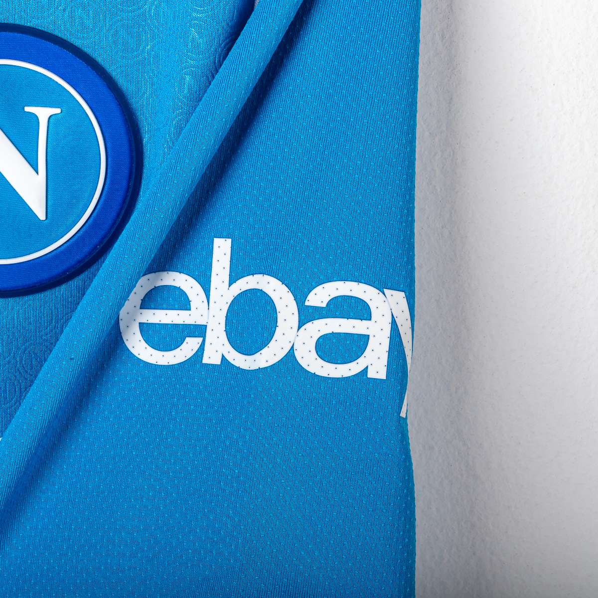 Napoli EA7 Osimhen 9 Signed Home Shirt 2023/2024