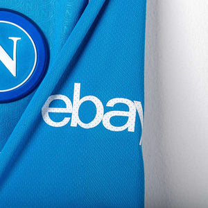 Napoli EA7 Osimhen 9 Signed Home Shirt 2023/2024