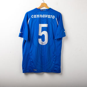 Maglia Home Italia Puma Cannavaro n5 2010