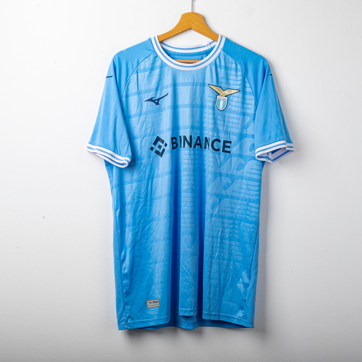 Maglia Home lazio Mizuno Binance 2022/2023
