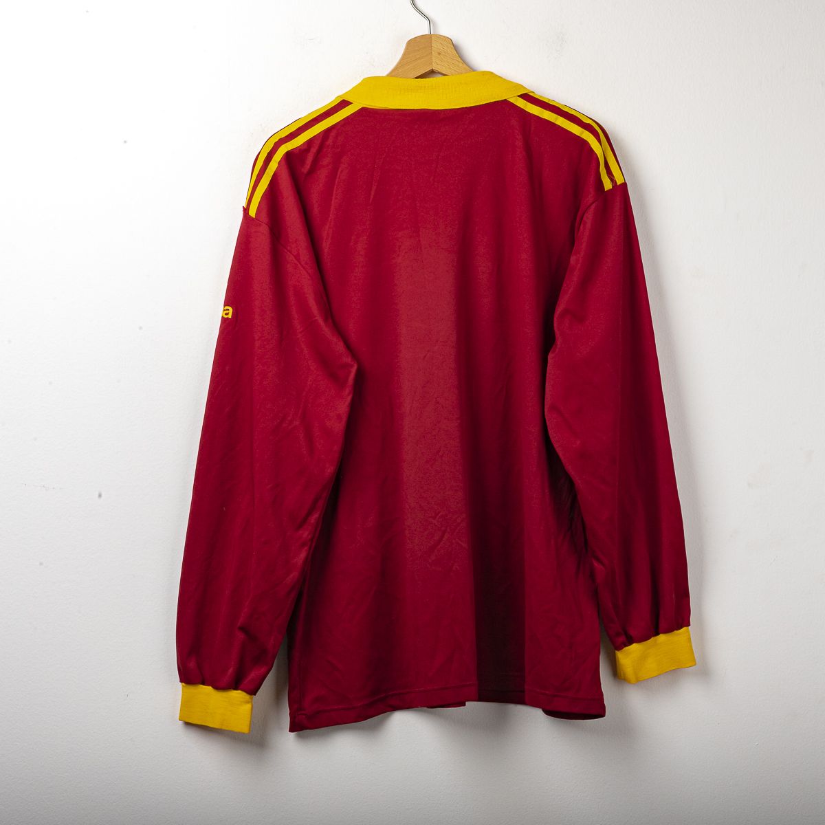 maglia home roma adidas barilla 1991/1992 ml