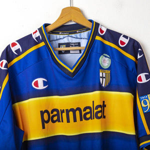 Maglia Home Parma Champion Nakata n10 2002/2003