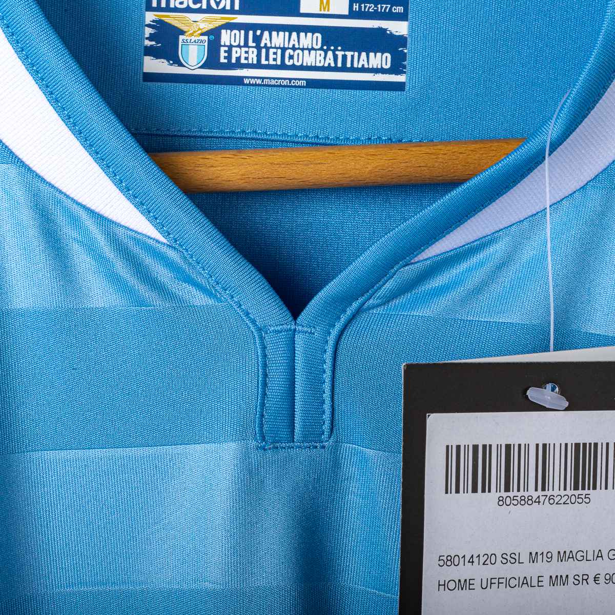 Lazio Macron Sergej 21 2019/2020 Home Shirt