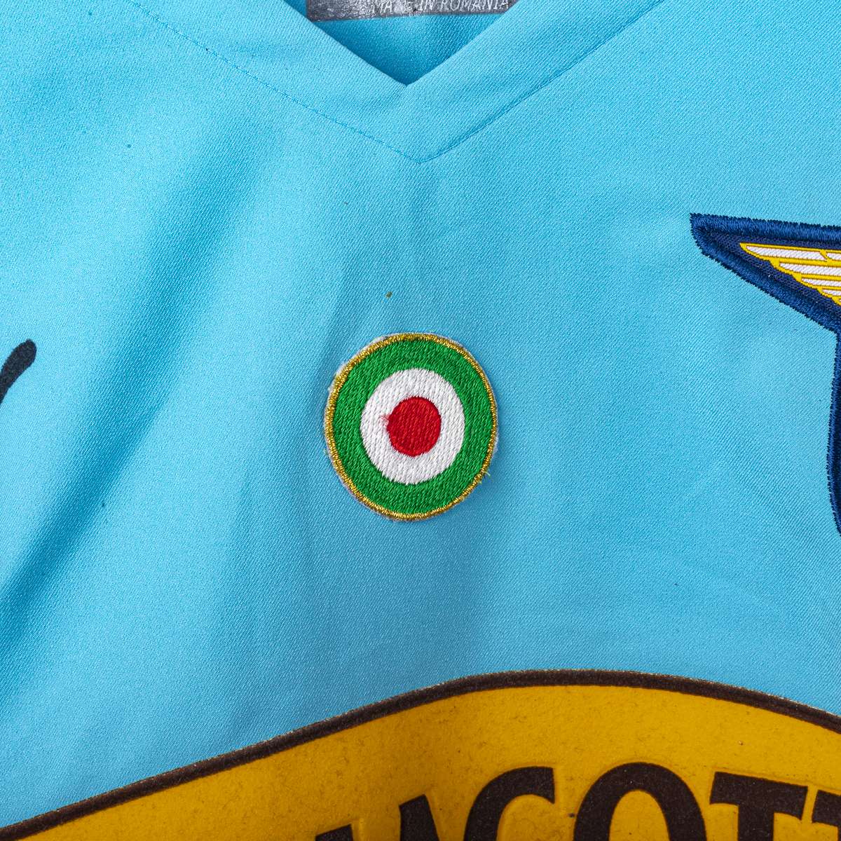 maglia home lazio puma negro 23 2004/2005