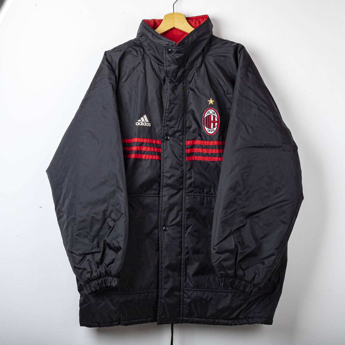Giaccone Milan Adidas Opel Nero 1999/2000