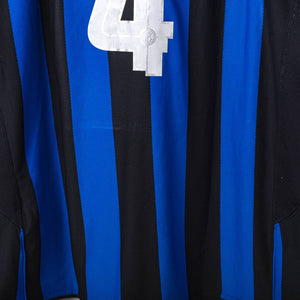 Maglia Home Inter Nike Zanetti 4 2007/2008  79x52