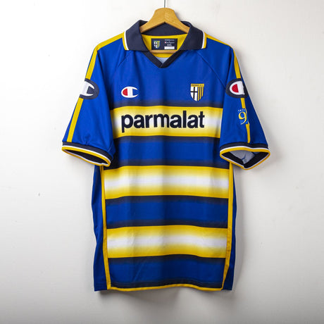 Maglia Home Parma Champion Adriano n9 2003/2004