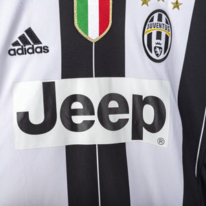 Maglia Home Juventus Adidas Jeep Higuain 9 2017/2018