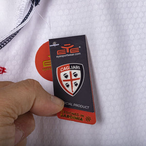 T-Shirt Cagliari Bianca Eye 2022/2023