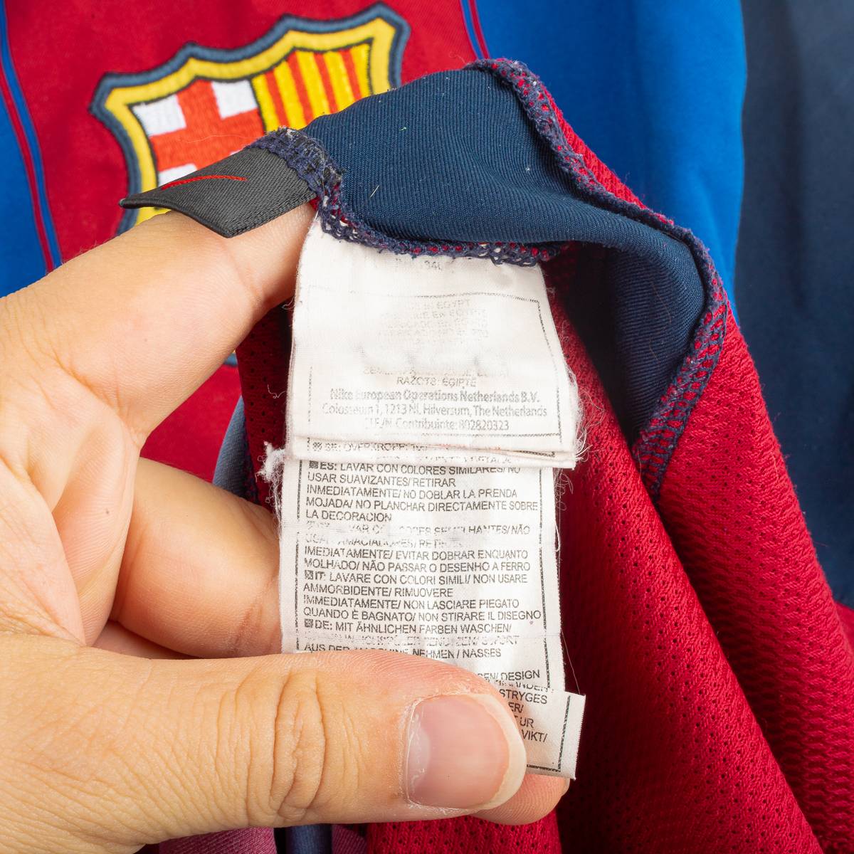 Maglia Home Barcellona Nike Ronaldinho 10 2002/2003