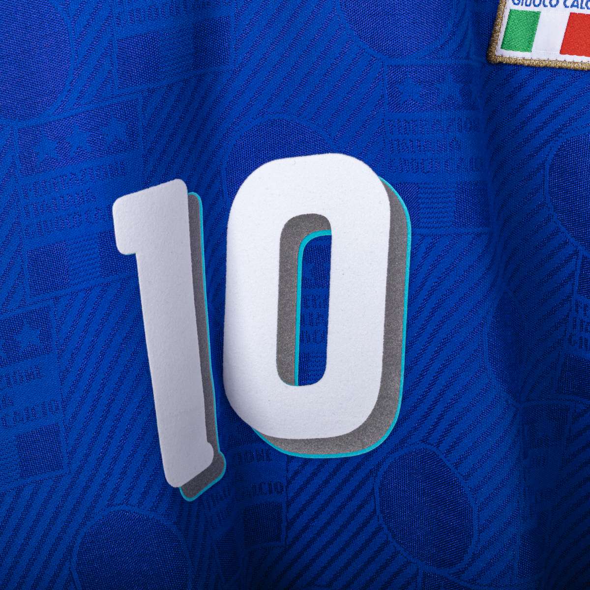 Maglia Italia Diadora Baggio N10 Mondiale USA 1994