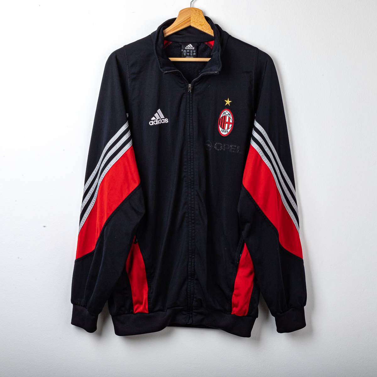 AC Milan Adidas Opel Black Jacket 2003/2004