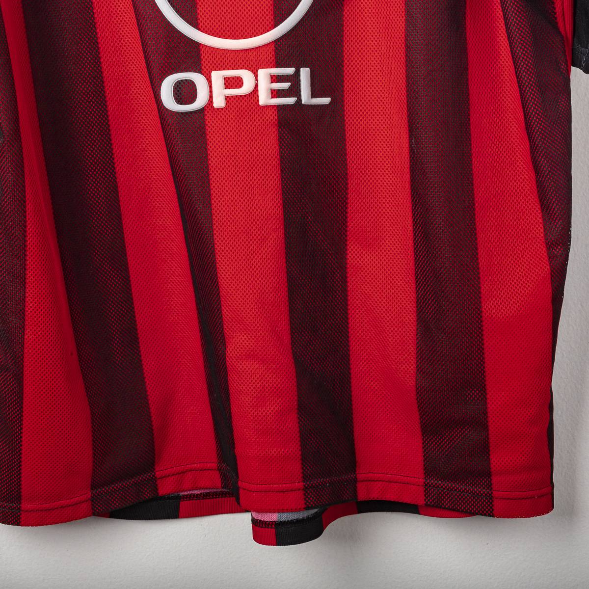 maglia home ac milan Adidas Maldini n3 2002/2003