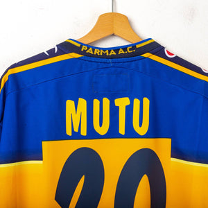 Maglia Home Parma Champion Mutu n20 2002/2003