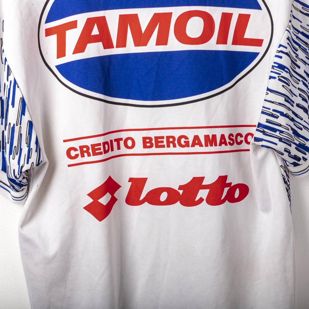 T-shirt allenamento atalanta lotto tamoil 1991/1992