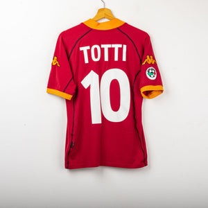 Maglia As Roma Home Kappa Totti n10 2001/2002