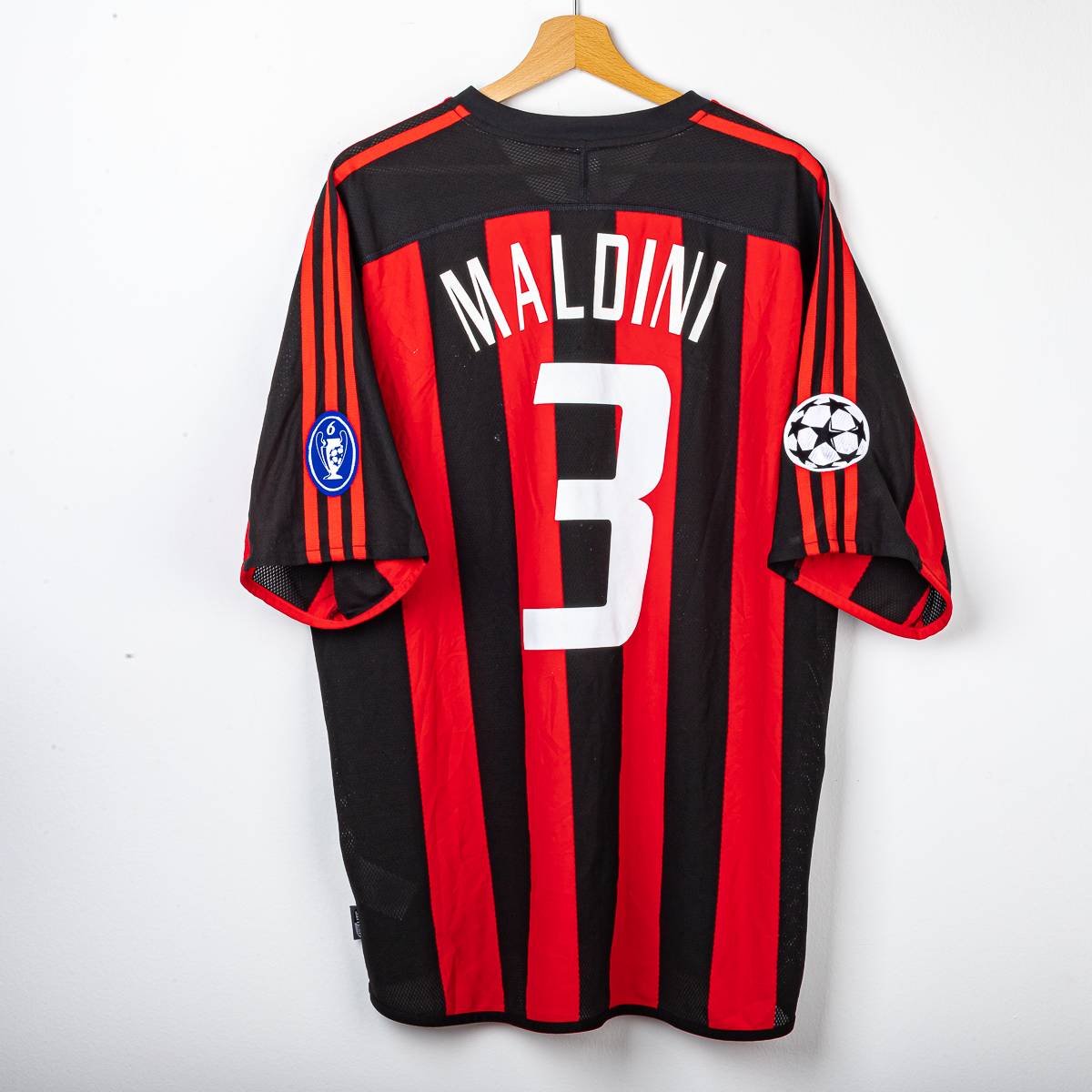 Maglia Home Milan Adidas Maldini 3 2003/2004
