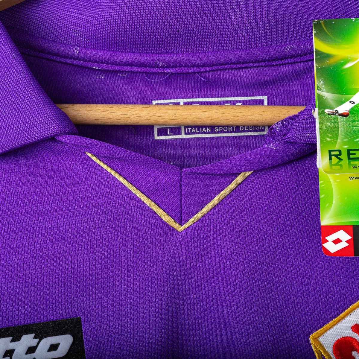 Fiorentina Lotto Jovetić 8 2011/2012 Home Shirt