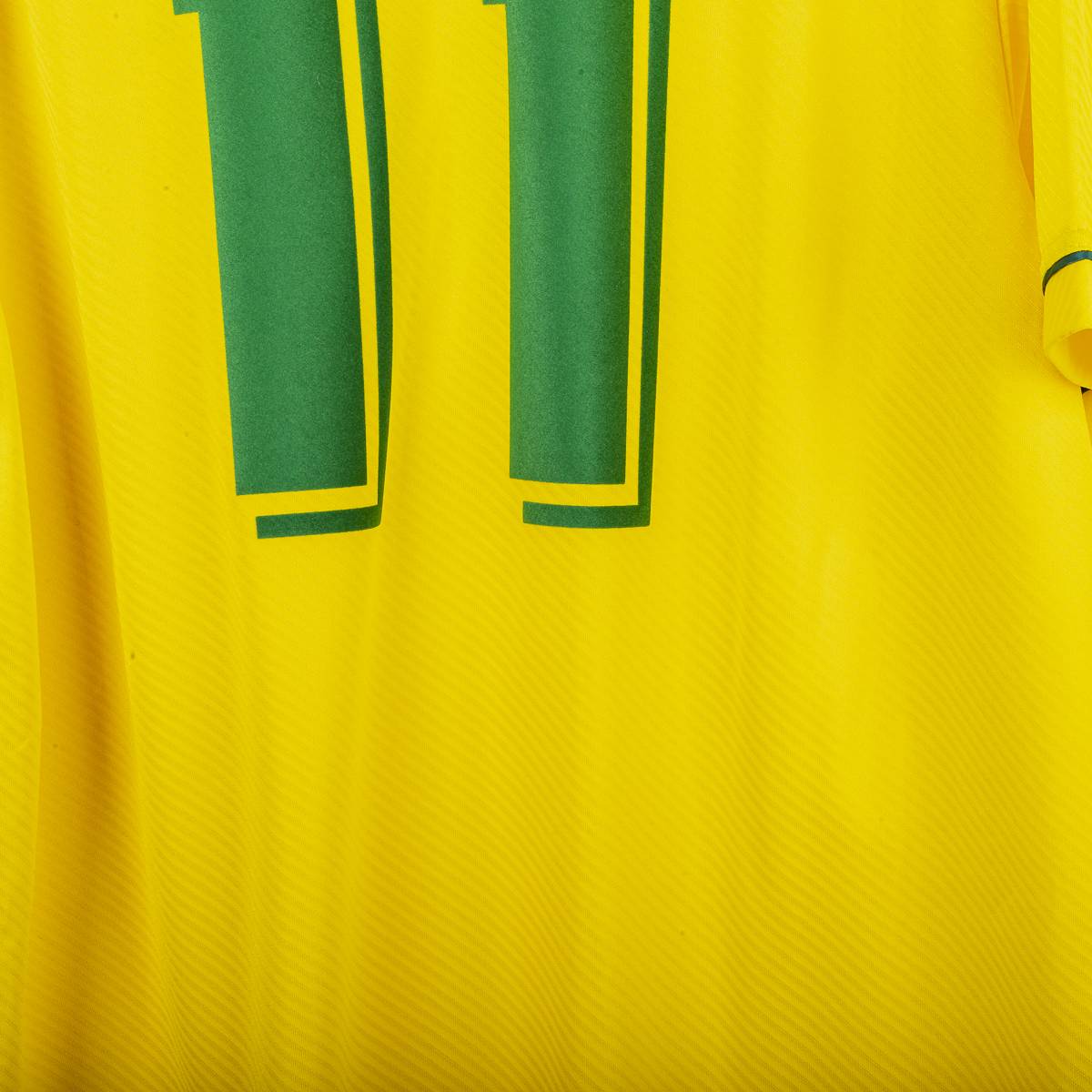 Maglia Home Umbro Brasile Romario n11 1994 Mondiale