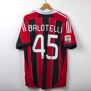 maglia home milan Adidas balotelli 45 2012/2013