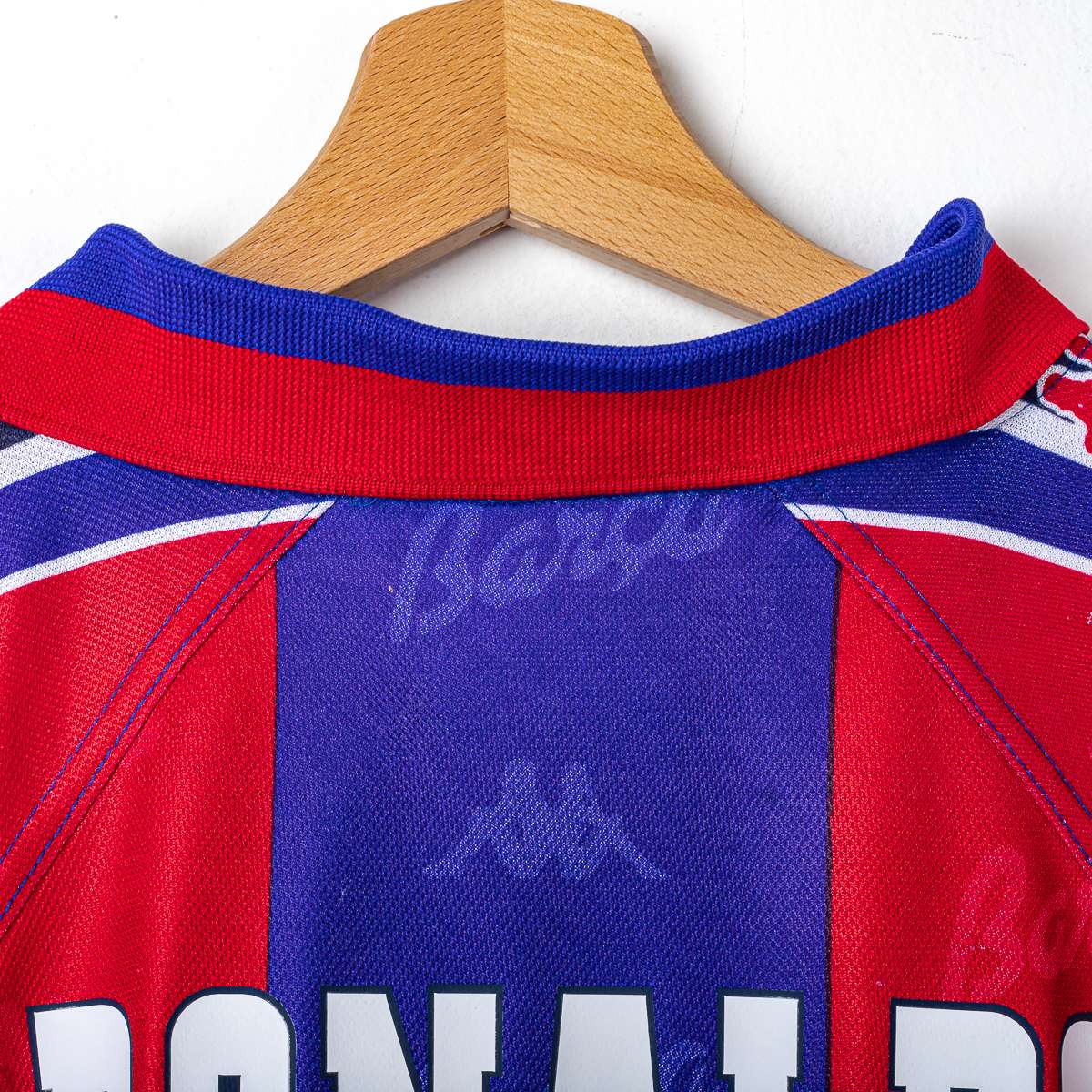 Barcelona Kappa Ronaldo 9 1996/1997 Home Shirt