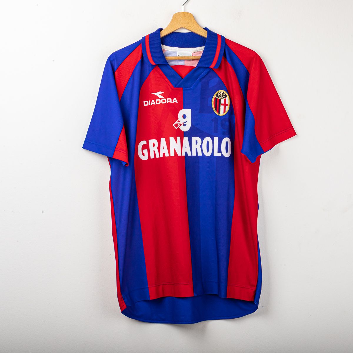 Maglia Home Fc Bologna Diadora Ingesson 8 1998/1999