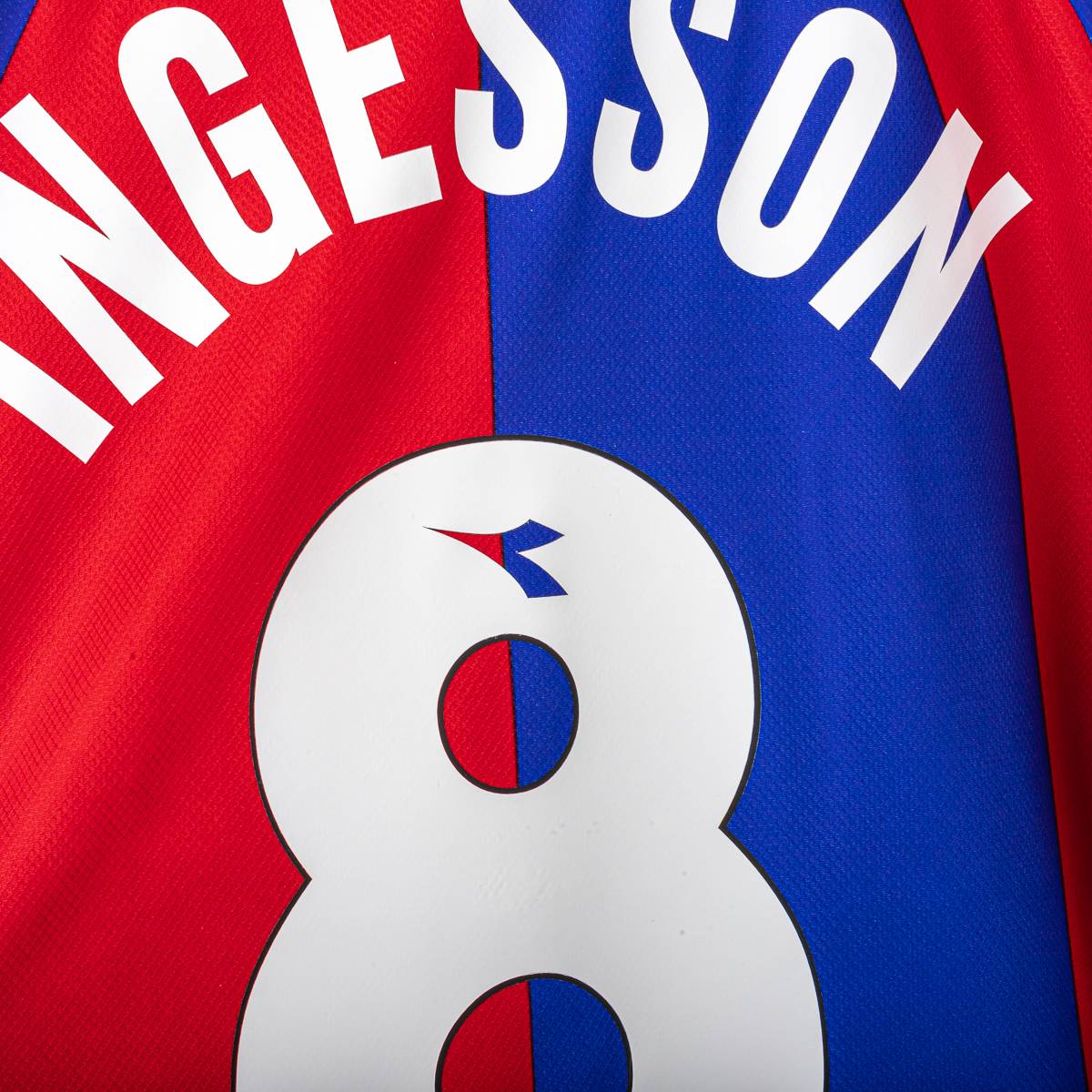 Maglia Home Fc Bologna Diadora Ingesson 8 1998/1999