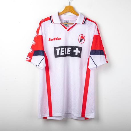 Maglia Home Bari Lotto Cassano 18 Autografata 1999/2000