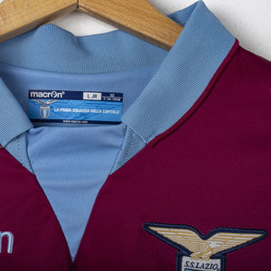 maglia bambino away lazio macron 2014/2015 60,5x43,5