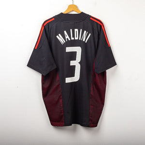 maglia third adidas ac milan Maldini n3 2002/2003