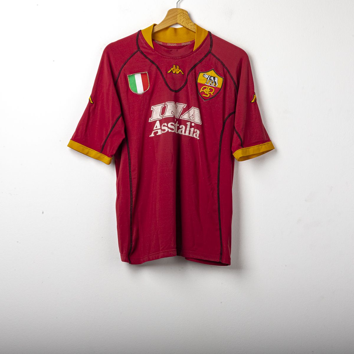 Maglia Home As Roma Kappa Totti n10 2000/2001