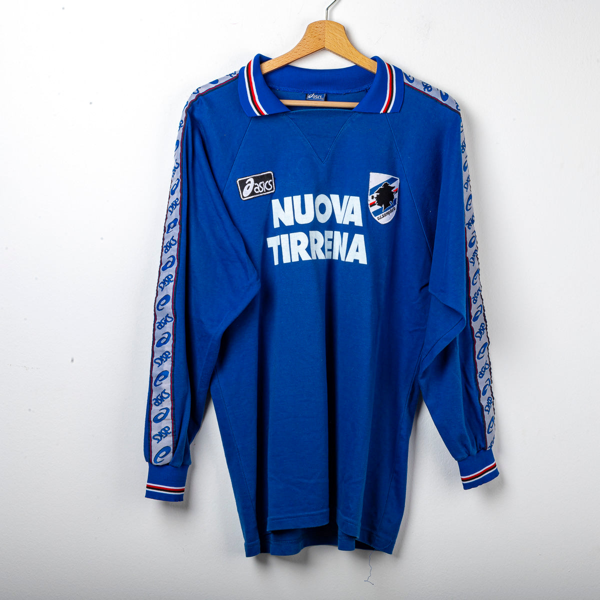 maglia allenamento sampdoria asics nuova tirrena 1995/1996