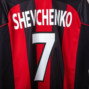 Maglia Home Milan Adidas Opel Shevchenko 7 2001/2002