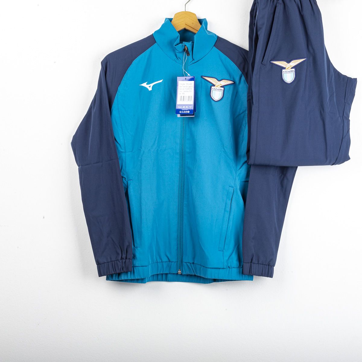 Tuta Felpata Donna Lazio Felpata Mizuno celeste donna 2024/2025