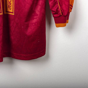 Maglia Home Roma Asics Fonseca ML 11 1995/1996 74X57