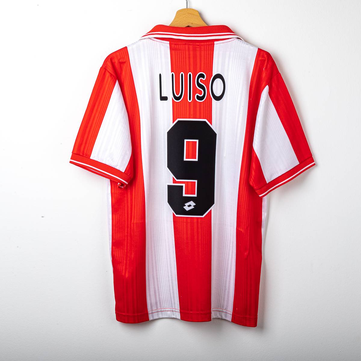 Vicenza Lotto Luiso 9 1997/1998 Home Shirt