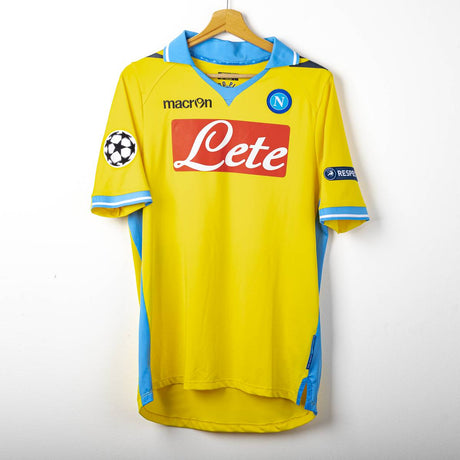 Maglia Third Napoli Macron UCL Lavezzi 22 2011/2012
