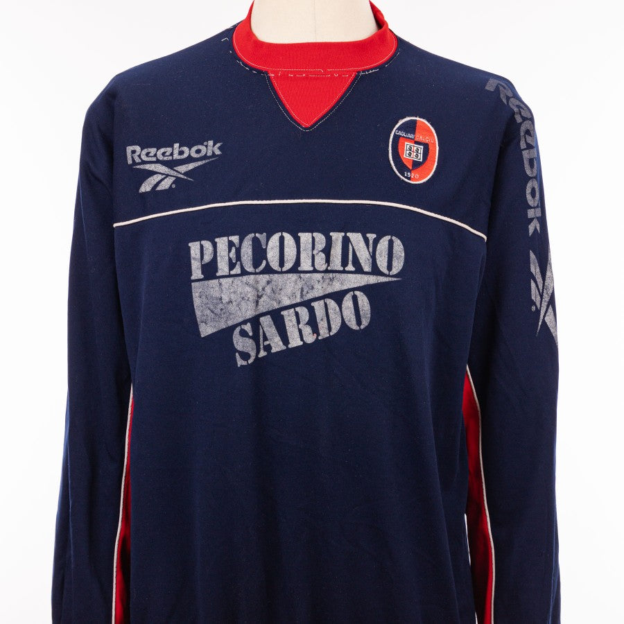 felpa allenamento Cagliari Reebok 1997/1998 - Home (7)