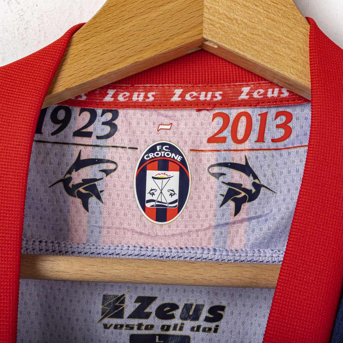 Maglia home Crotone Zeus De Giorgio 10 2013/2014