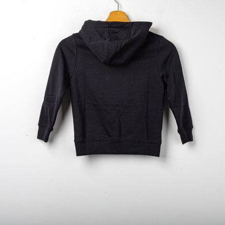 Felpa con Cappuccio Bambino SS Lazio Mizuno Nera 2023/2024