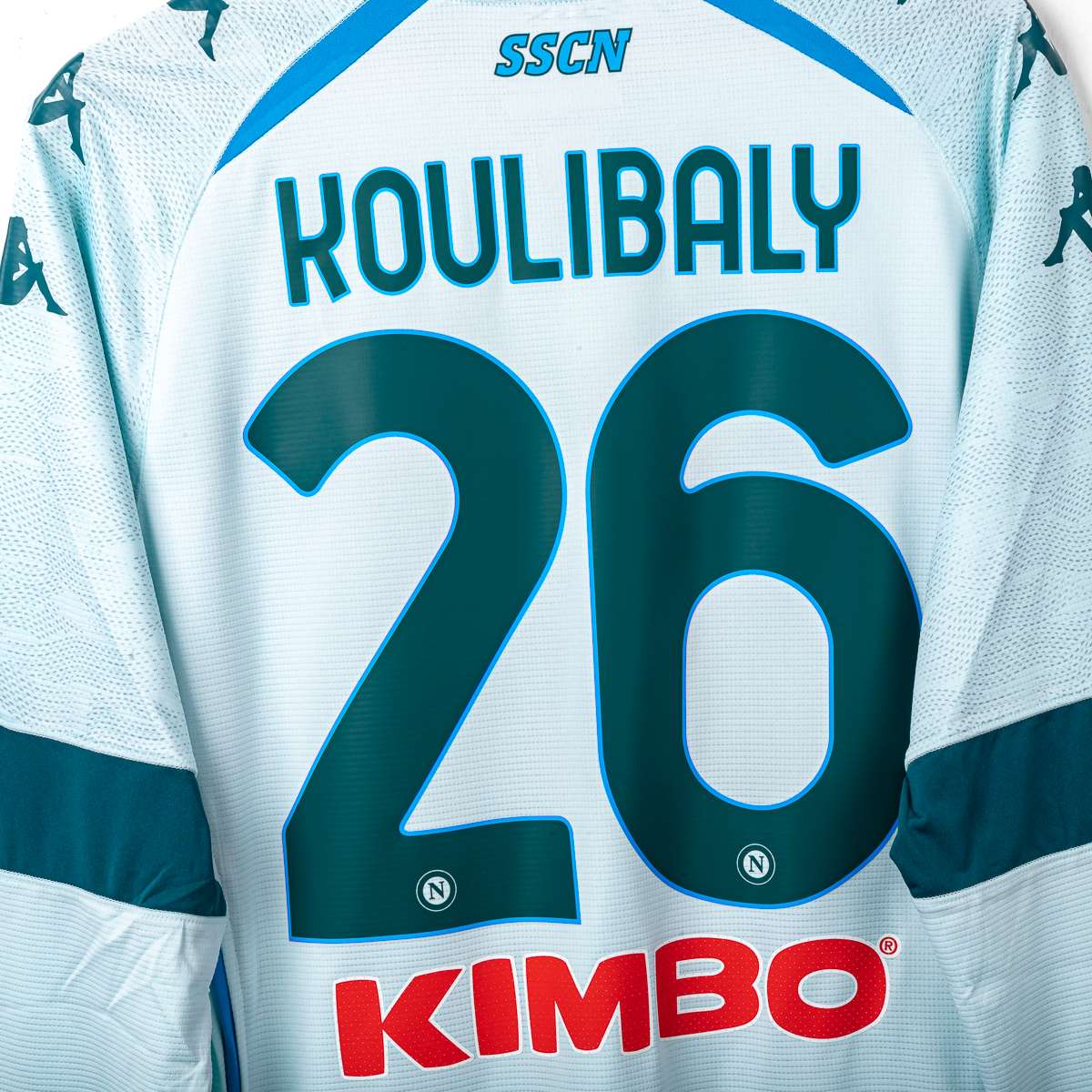 Maglia Napoli Away Kappa Koulibaly 26 ml 2020/2021