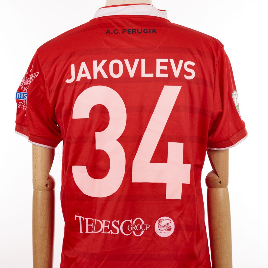 Maglia home Perugia FG Sport 2015/2016 Jakovlevs 34 by FG sport - Home (9)