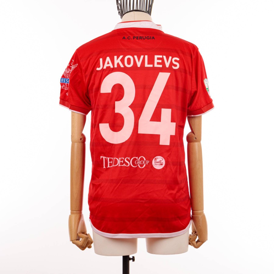 2015/2016 Perugia FG sport home jersey Jakovlevs 34